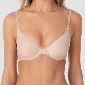 Nude T-Shirt Underwire Bra On Gossamer